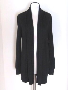 Repeat Silk/Cashmere Open Front Cardigan